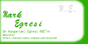 mark egresi business card